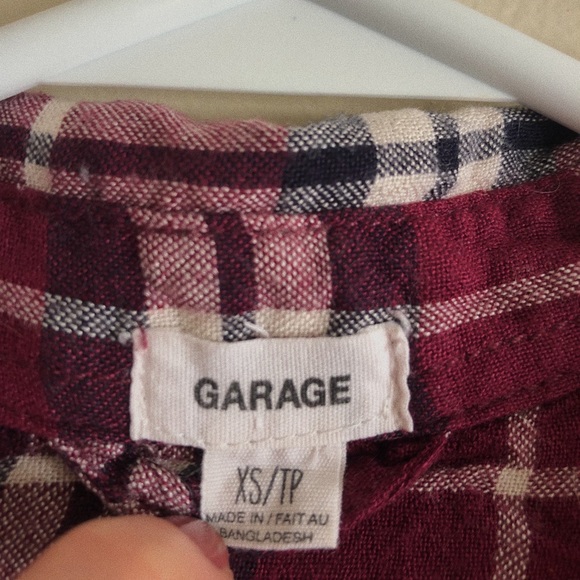 Size XS, Garage, Flannel - Picture 2 of 3